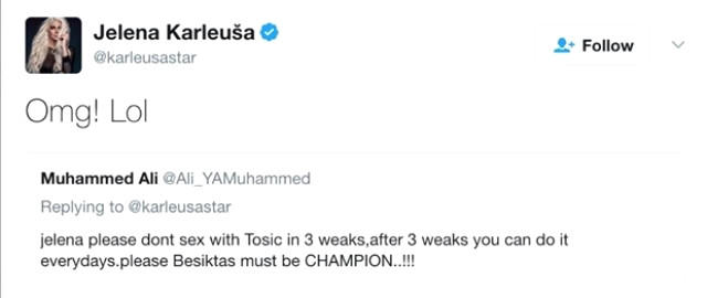 Azarkeşdən futbolçunun xanımına xahiş: "Onunla 3 həftə cinsi əlaqədə olma" - FOTO