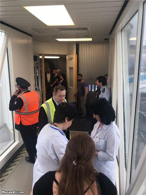 Bakı-Ankara reysi bu xanıma görə təxirə salındı - FOTO