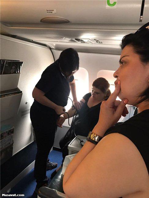 Bakı-Ankara reysi bu xanıma görə təxirə salındı - FOTO