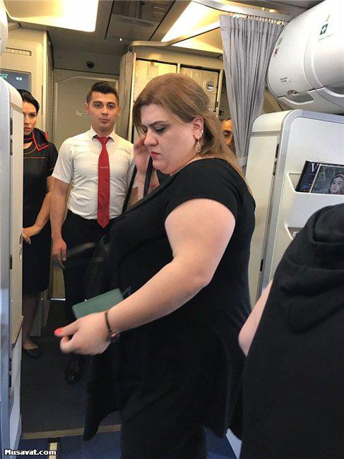 Bakı-Ankara reysi bu xanıma görə təxirə salındı - FOTO