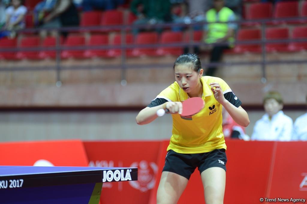 Bakıda stolüstü tennis üzrə yarışların finalı keçirilir - FOTO