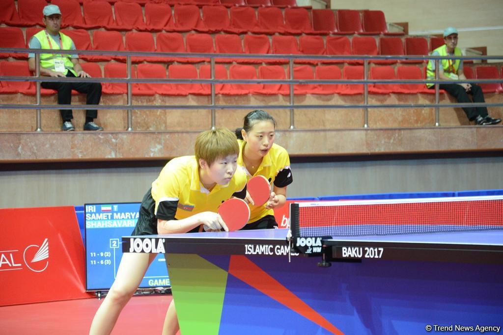 Bakıda stolüstü tennis üzrə yarışların finalı keçirilir - FOTO