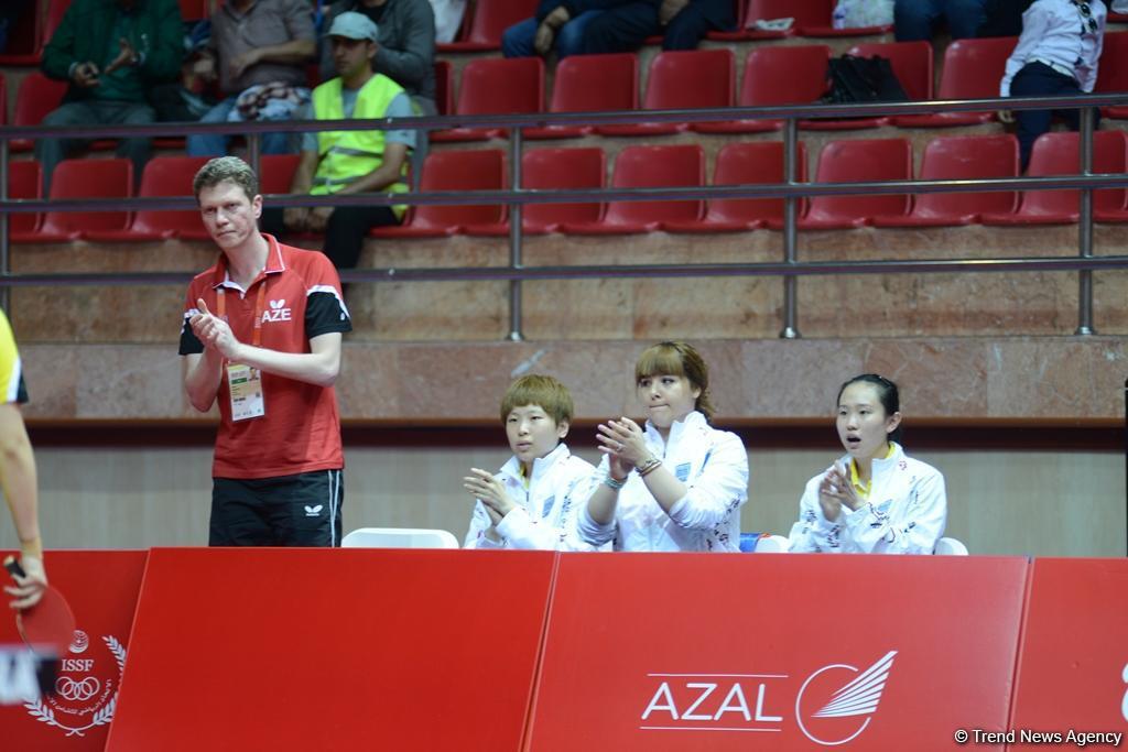 Bakıda stolüstü tennis üzrə yarışların finalı keçirilir - FOTO