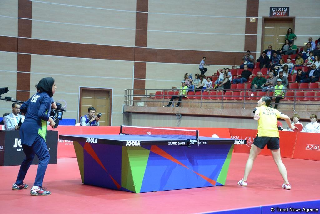Bakıda stolüstü tennis üzrə yarışların finalı keçirilir - FOTO