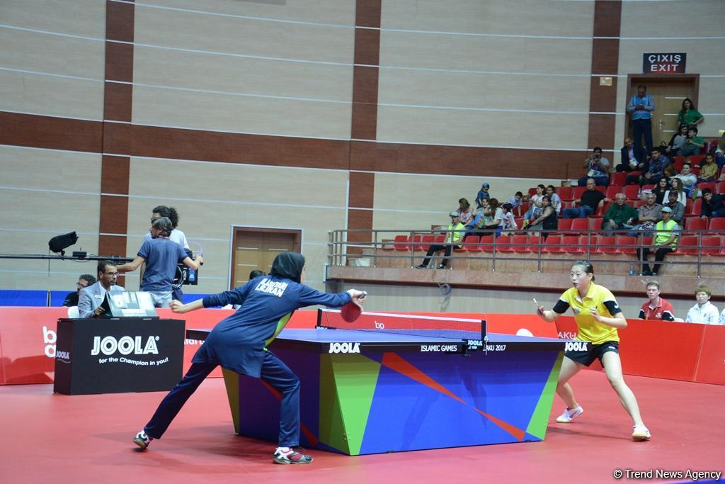 Bakıda stolüstü tennis üzrə yarışların finalı keçirilir - FOTO