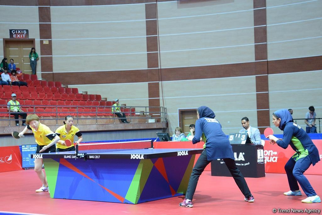 Bakıda stolüstü tennis üzrə yarışların finalı keçirilir - FOTO