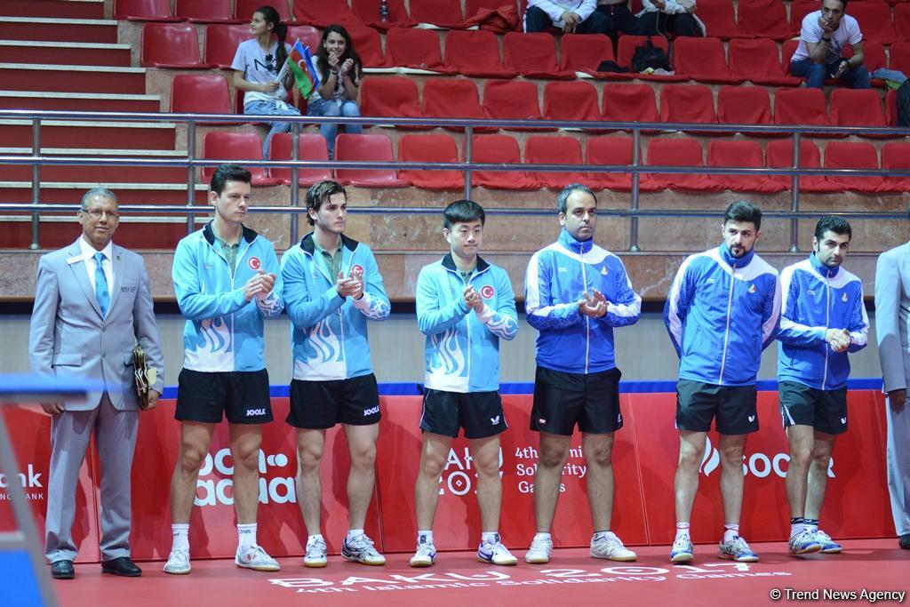 Bakıda stolüstü tennis üzrə yarışların finalı keçirilir - FOTO