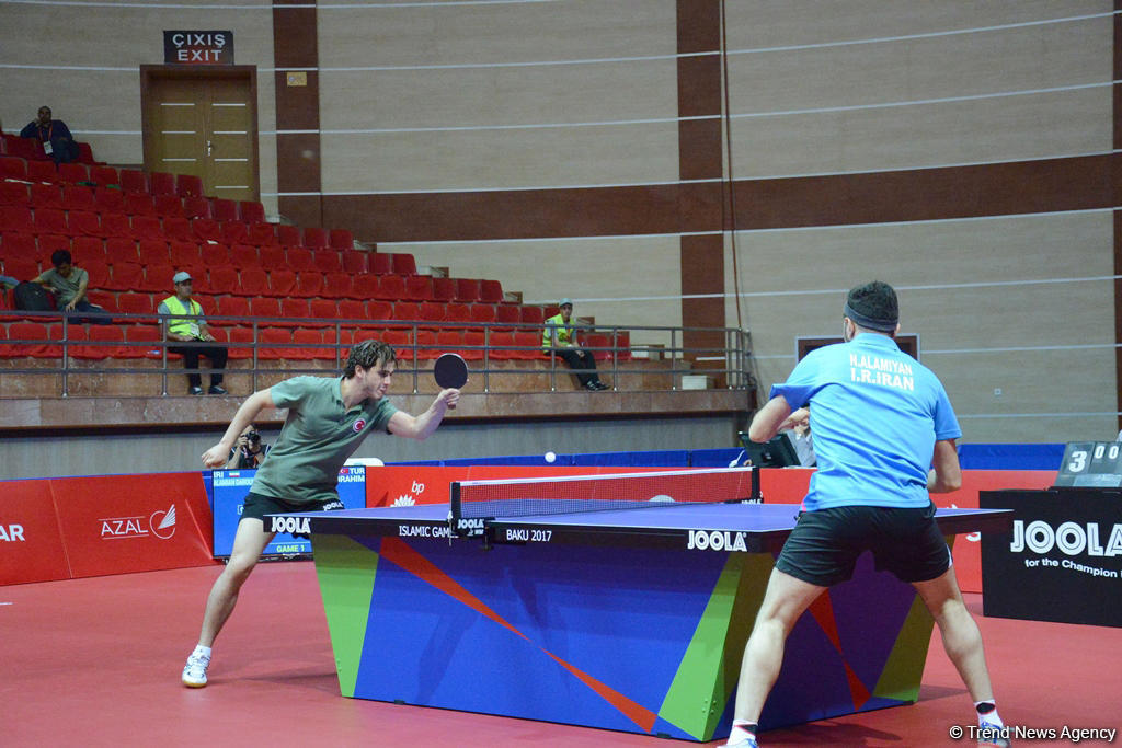 Bakıda stolüstü tennis üzrə yarışların finalı keçirilir - FOTO