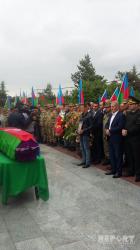Şəhidimiz dəfn edildi - FOTO