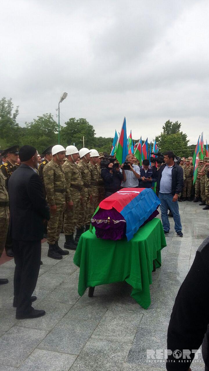 Şəhidimiz dəfn edildi - FOTO