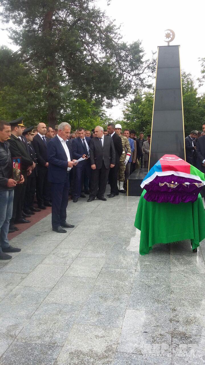 Şəhidimiz dəfn edildi - FOTO