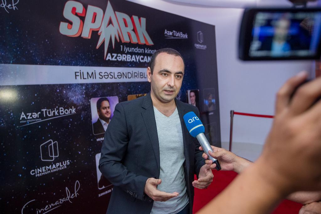 "CinemaPlus Ganjlik Mall" kinoteatrında "Spark"-ın təqdimatı