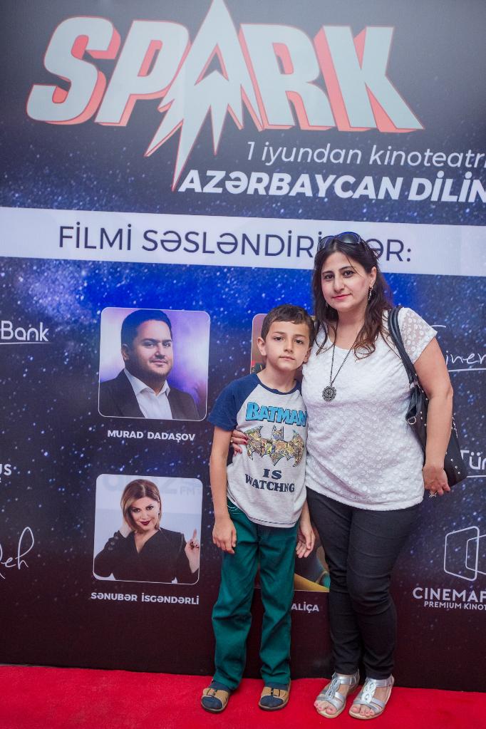 "CinemaPlus Ganjlik Mall" kinoteatrında "Spark"-ın təqdimatı