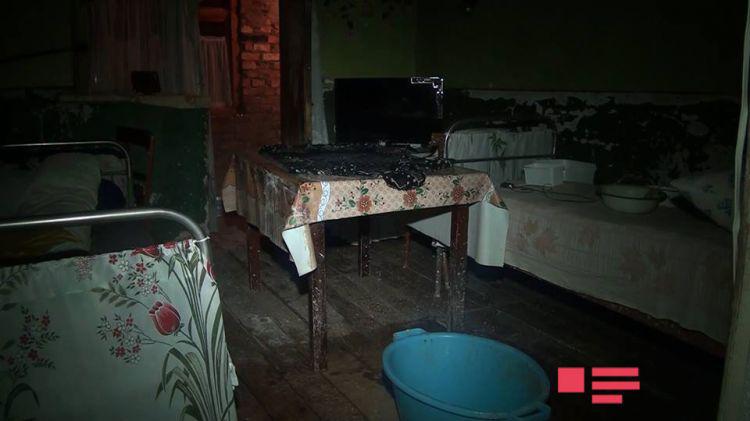 Tovuzda güclü yağış evlərə ziyan vurub - FOTO