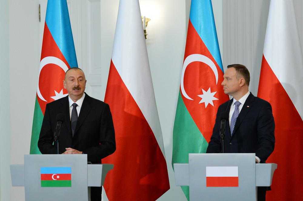 Prezident İlham Əliyev Polşa Baş naziri ilə görüşüb - YENİLƏNİB - FOTO