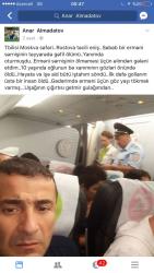 Azərbaycanlının yanında oturan erməni təyyarədə öldü, soydaşımız ağladı - FOTOFAKT