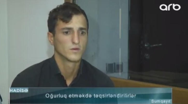 "Bir səhvdi eləmişik, düzələrik" - 50 minlik oğurluq edən şəxsdən özünə məsləhət - VİDEO - FOTO