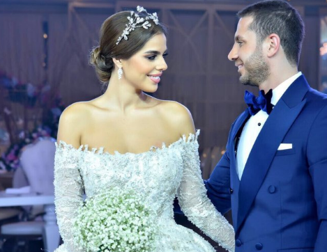 Türkiyə bu toydan danışır: İş adamı beyrutlu modellə evləndi - FOTO