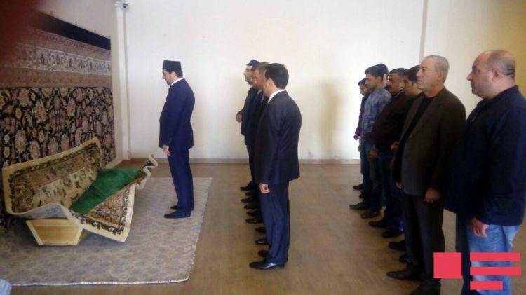 Lütfü Zadənin cənazə namazı qılındı - FOTO