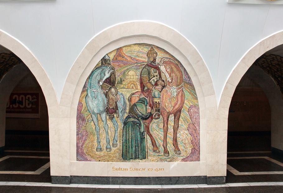 Metronun "Nizami" stansiyası yenilənmiş görkəmdə - FOTO