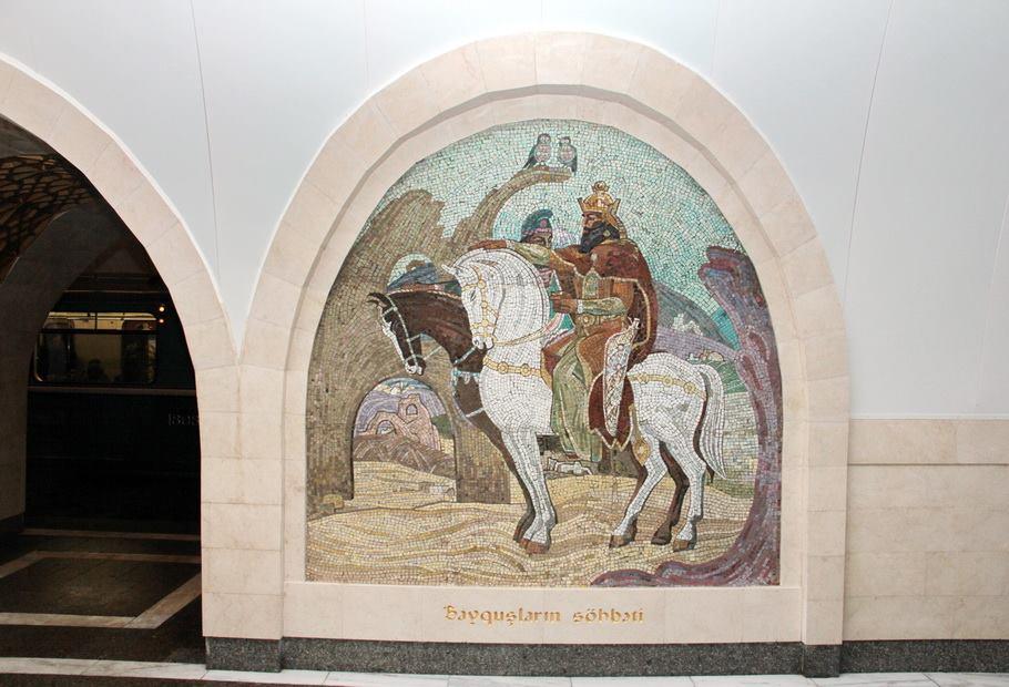 Metronun "Nizami" stansiyası yenilənmiş görkəmdə - FOTO