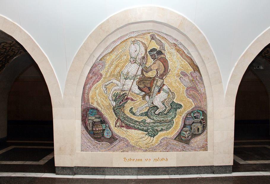 Metronun "Nizami" stansiyası yenilənmiş görkəmdə - FOTO