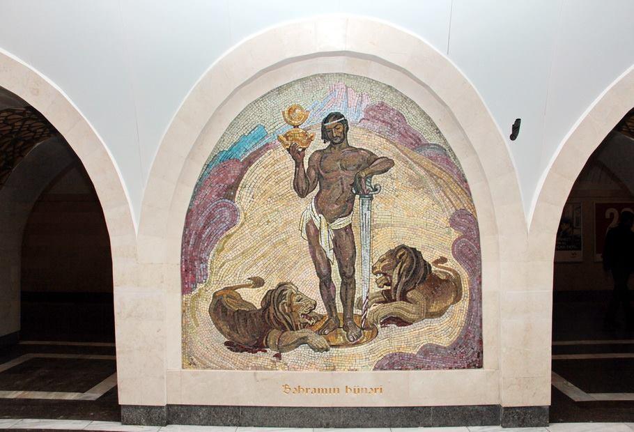 Metronun "Nizami" stansiyası yenilənmiş görkəmdə - FOTO