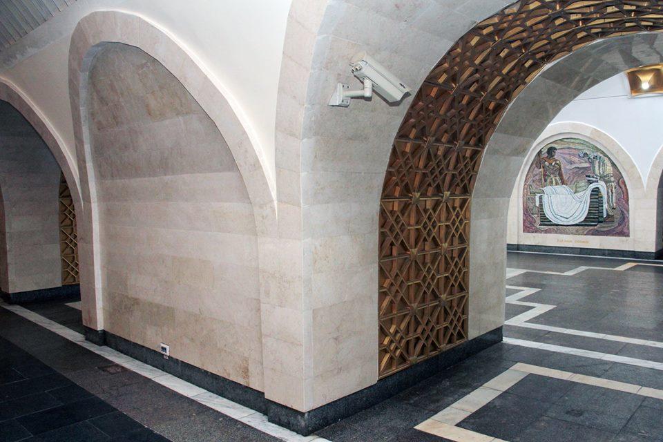 Metronun "Nizami" stansiyası yenilənmiş görkəmdə - FOTO