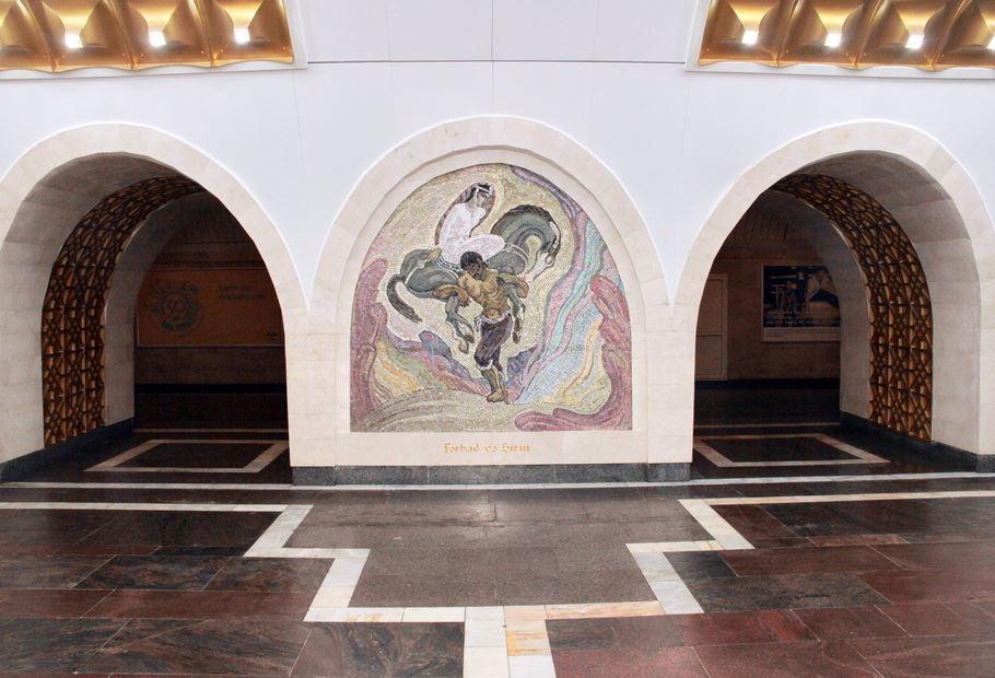 Metronun "Nizami" stansiyası yenilənmiş görkəmdə - FOTO