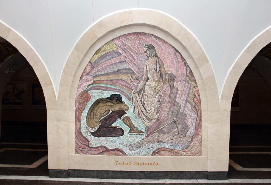 Metronun "Nizami" stansiyası yenilənmiş görkəmdə - FOTO