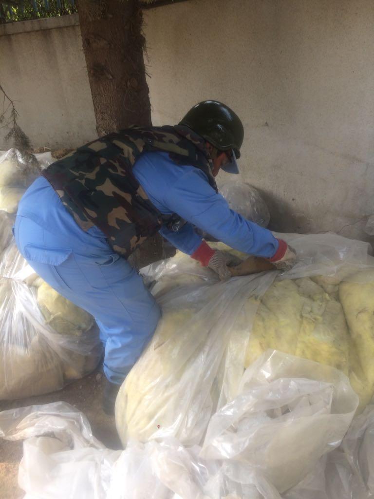Bakıda minaatan mərmisi tapıldı - FOTO
