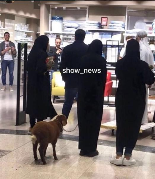 Ərəb turist “Gənclik Mall”a qoyunla girdi - FOTO