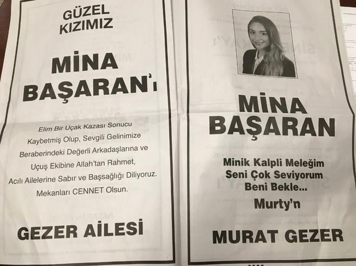 Qəzada həlak olan qızın nişanlısından hər kəsi ağladan ÖLÜM ELANI - FOTO