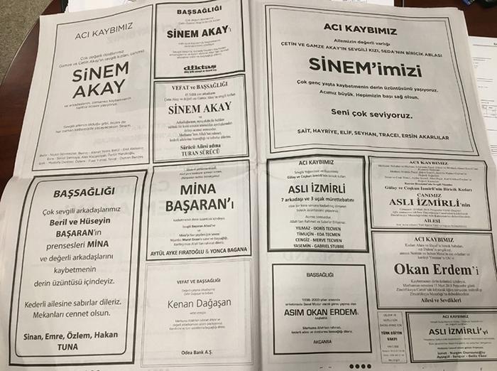Qəzada həlak olan qızın nişanlısından hər kəsi ağladan ÖLÜM ELANI - FOTO