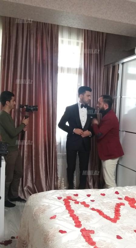 Azərbaycanlı teleaparıcının toyundan ilk FOTOLAR