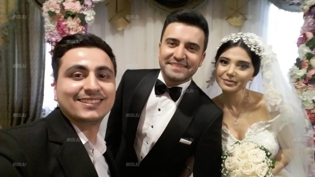 Azərbaycanlı teleaparıcının toyundan ilk FOTOLAR