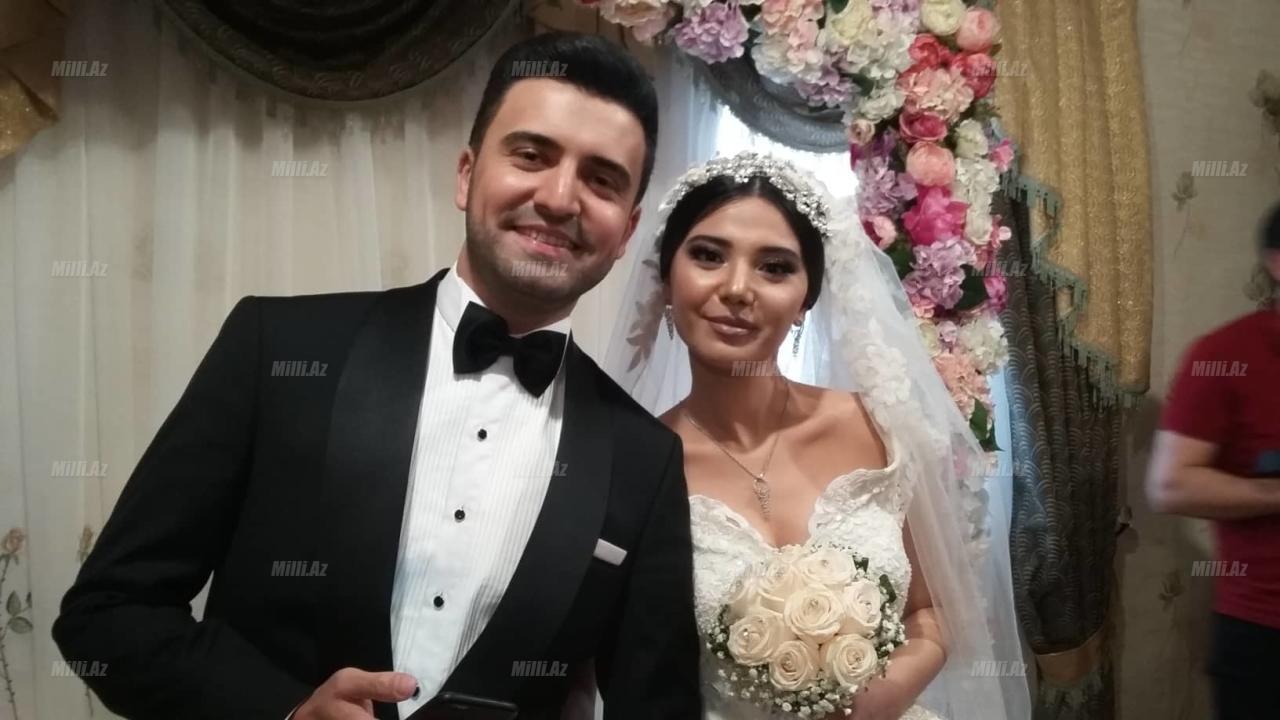 Azərbaycanlı teleaparıcının toyundan ilk FOTOLAR