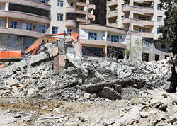 Bakıda kütləvi söküntü işləri dayandırıldı - Səbəb