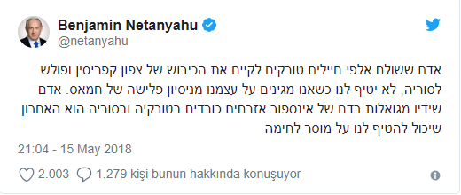 Ərdoğanın "əli fələstinlilərin qanına batıb" sözünə  Netanyahudan sərt cavab - FOTO