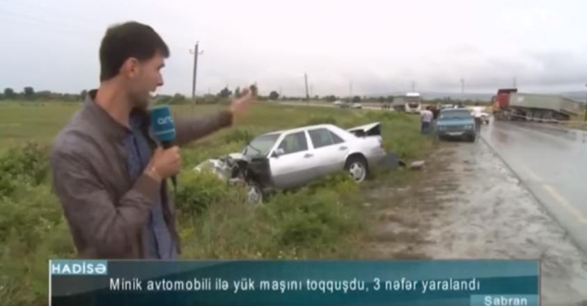 “Burda qan var” - Şabranda baş verən dəhşətli qəzanın GÖRÜNTÜLƏRİ - VİDEO - FOTO