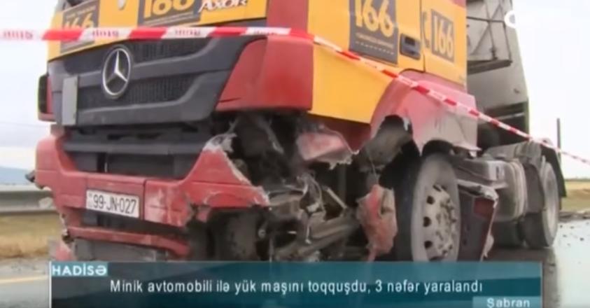“Burda qan var” - Şabranda baş verən dəhşətli qəzanın GÖRÜNTÜLƏRİ - VİDEO - FOTO