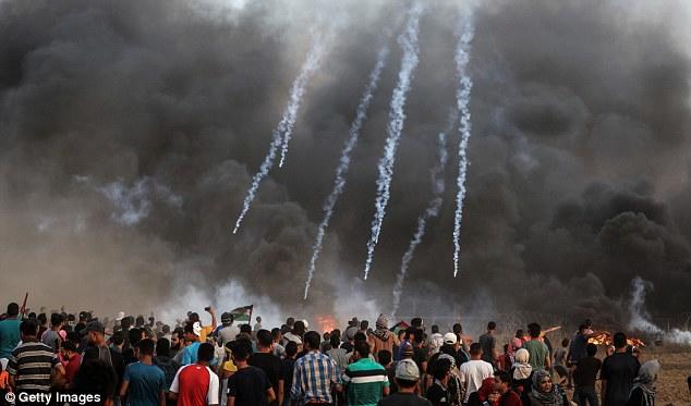 Fələstin blokadanı yarmaq istəyir: "alov şarları" və 3 ölü - FOTO