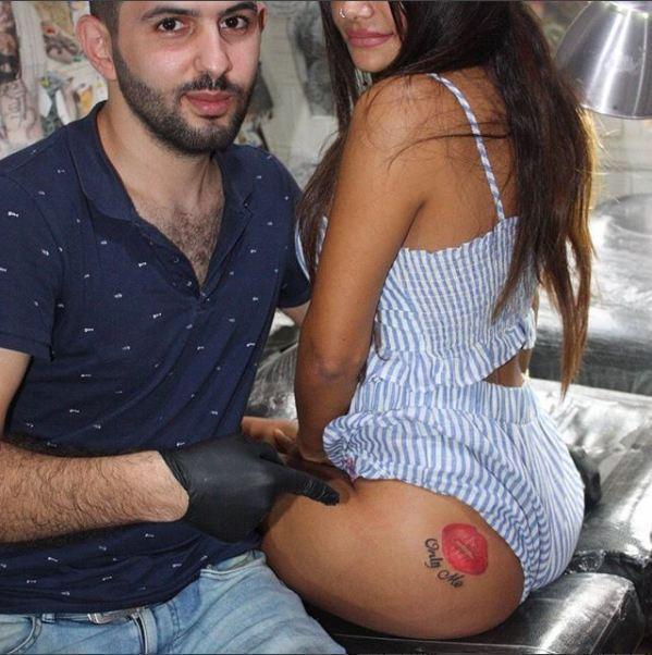 Naz bütün bədənini döymə etdirdi... - FOTO