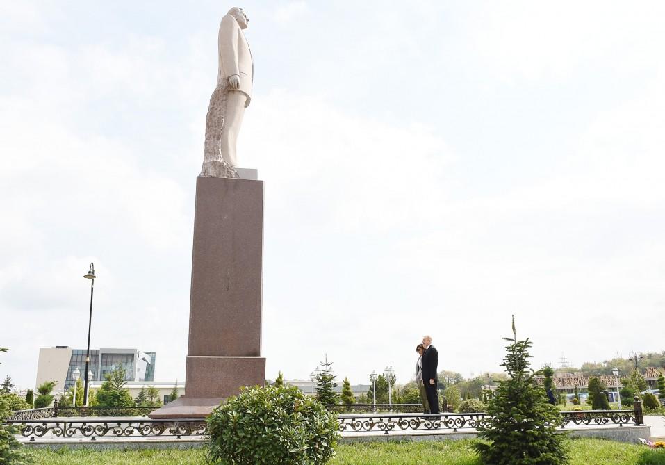 Prezident İlham Əliyev və birinci xanım Mehriban Əliyeva Quba rayonuna səfər ediblər - YENİLƏNİB - FOTO