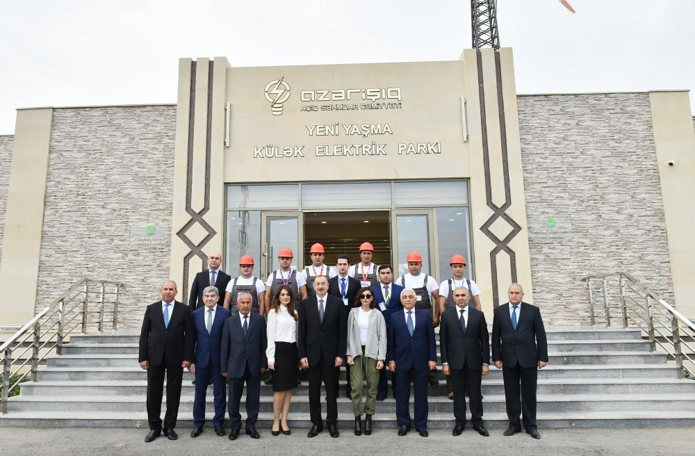 Prezident İlham Əliyev və birinci xanım Mehriban Əliyeva Quba rayonuna səfər ediblər - YENİLƏNİB - FOTO