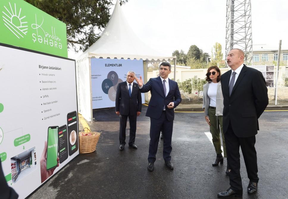 Prezident İlham Əliyev və birinci xanım Mehriban Əliyeva Quba rayonuna səfər ediblər - YENİLƏNİB - FOTO