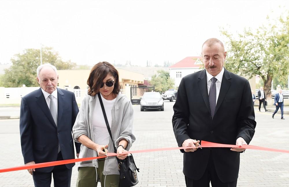 Prezident İlham Əliyev və birinci xanım Mehriban Əliyeva Quba rayonuna səfər ediblər - YENİLƏNİB - FOTO