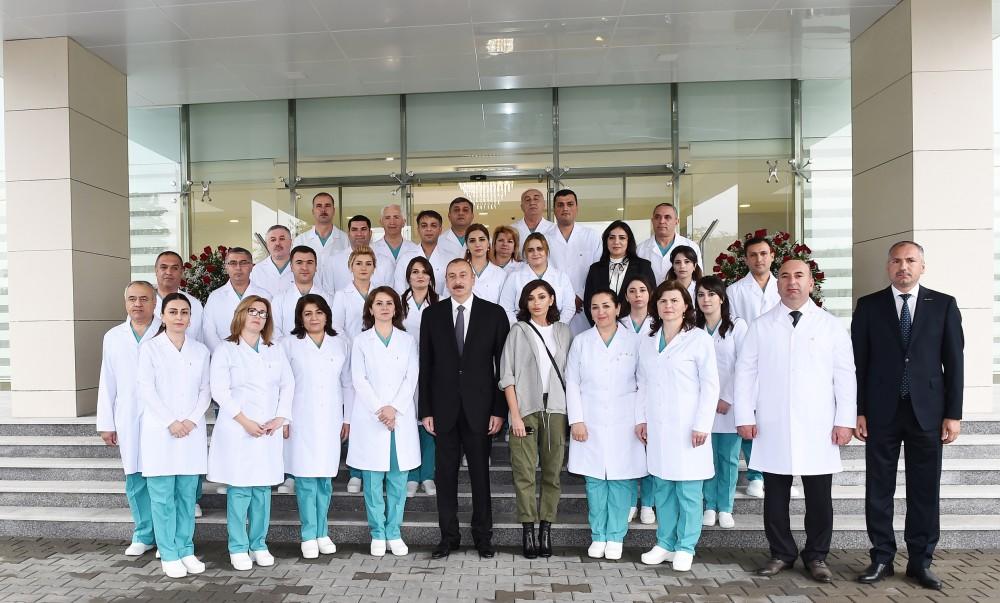 Prezident İlham Əliyev və birinci xanım Mehriban Əliyeva Quba rayonuna səfər ediblər - YENİLƏNİB - FOTO