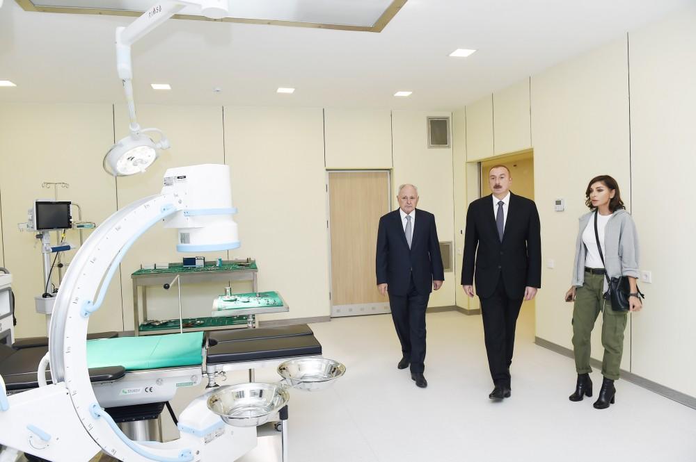 Prezident İlham Əliyev və birinci xanım Mehriban Əliyeva Quba rayonuna səfər ediblər - YENİLƏNİB - FOTO