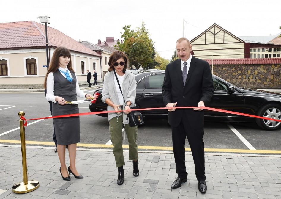 Prezident İlham Əliyev və birinci xanım Mehriban Əliyeva Quba rayonuna səfər ediblər - YENİLƏNİB - FOTO